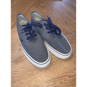 Size 10.5 D - Men’s Polo Ralph Loren Morray Burlap Casual Shoes - Blue Gray